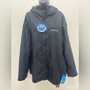 Columbia Charcoal Windbreaker Jacket